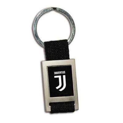 Portachiavi in metallo e tessuto Juventus FC JU1129 Portachiavi in metallo e tessuto Juventus FC JU1129