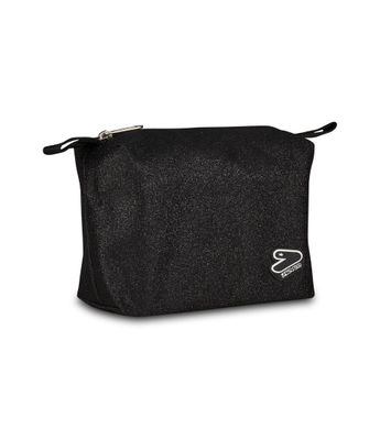 Trousse Seven “The Double” Shiny tech nero