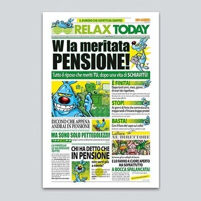 Biglietto Giornale “Pensione” Lupo Alberto Biglietto Giornale “Pensione” Lupo Alberto