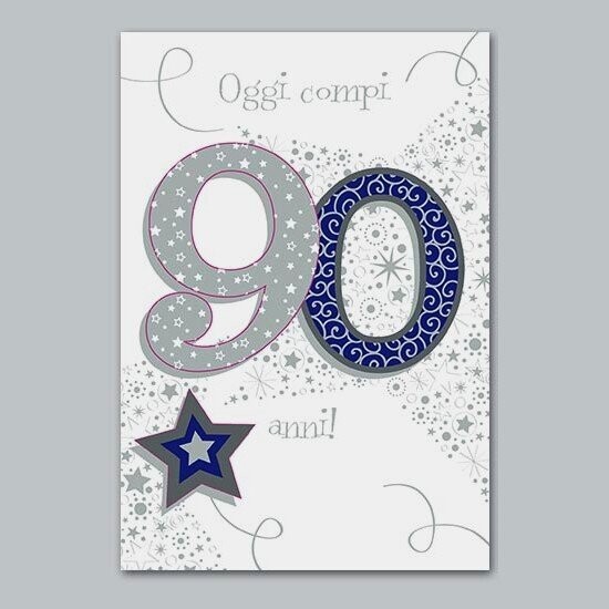 Biglietto Auguri Talking “90 Anni”