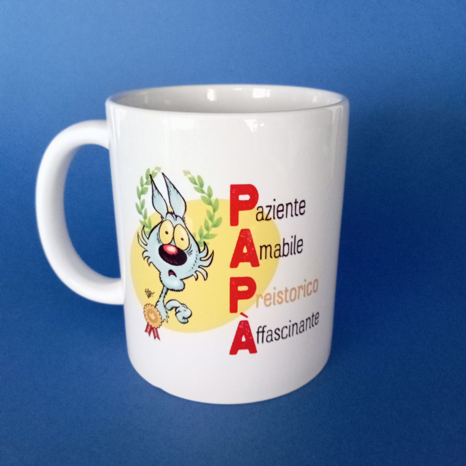 Tazza Mug Lupo Alberto “Auguri Papà”