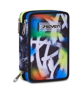 Astuccio 3 zip Seven “Buzzy Note” boy