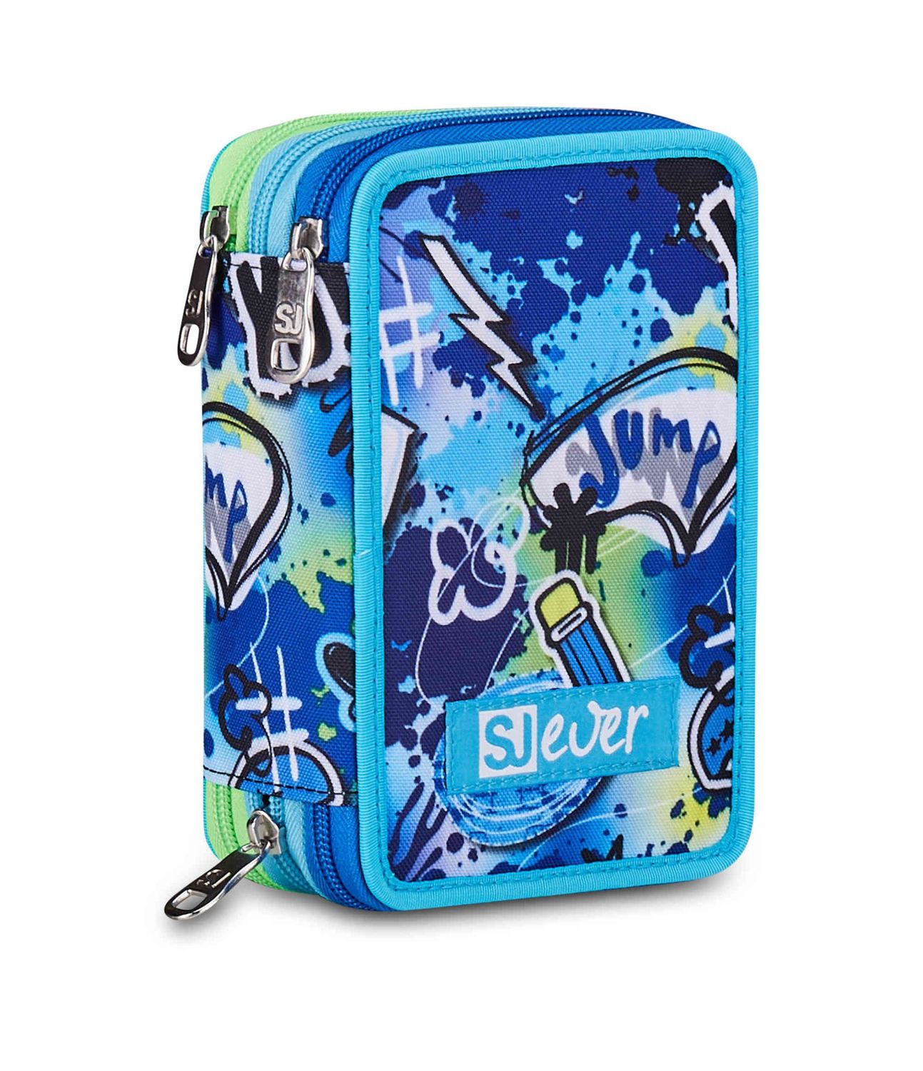 Astuccio 3 zip SJ Ever Cloudy Blue boy