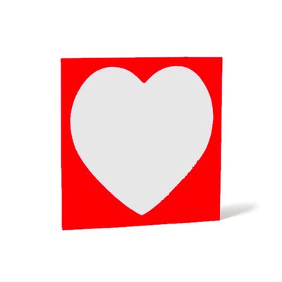 Specchio da parete a cuore cm.45