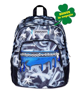Zaino Seven® Dual Detach - Quick Graffiti Boy 32L Zaino Seven® Dual Detach - Quick Graffiti Boy 32L