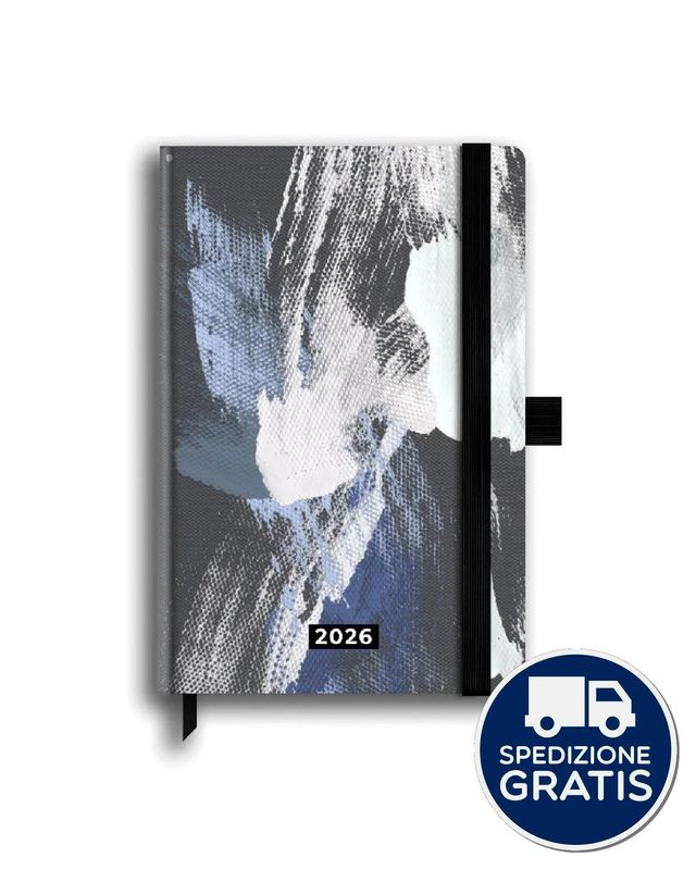 Cartomania - Agenda Giornaliera 2026 Fantasize Flow cm.12x18