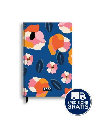 Cartomania - Agenda Settimanale 2026 Fantasize Blooming cm.12x18