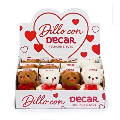 Pelouche Orsetto seduto su tronetto Pelouche Orsetto seduto su tronetto