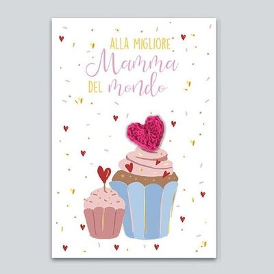 Biglietto Auguri "Alla migliore mamma"