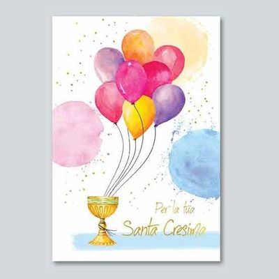 Biglietto Cresima Portasoldi  Unisex “Classic” metal