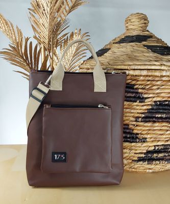 Borsa Zaino Tomy Plus marrone