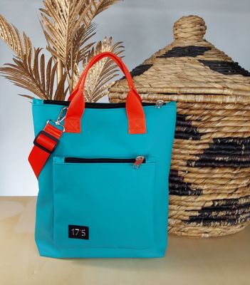 Borsa Zaino Tomy Plus verde acqua