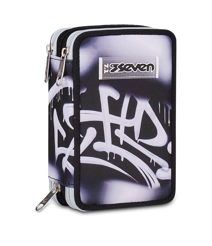 Astuccio 3 zip Seven “Plumpy Line” boy