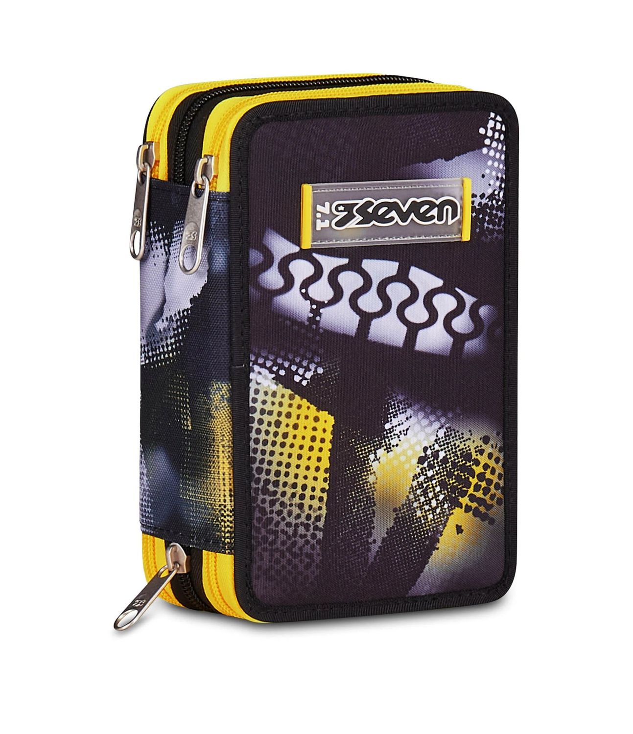 Astuccio 3 zip Seven “Golden Paint” boy