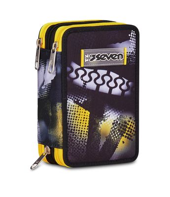 Astuccio 3 zip Seven “Golden Paint” boy