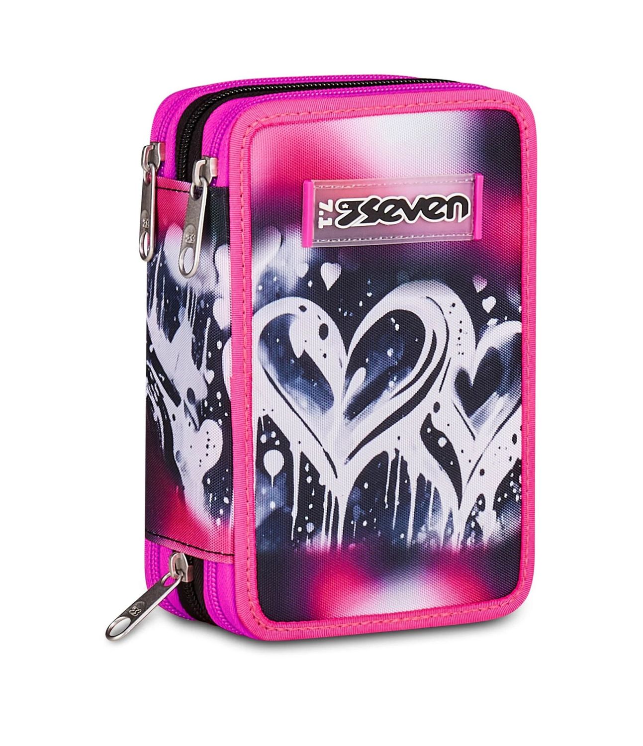 Astuccio 3 zip Seven “Plumpy Line” girl