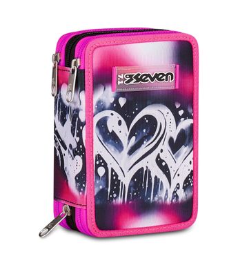 Astuccio 3 zip Seven “Plumpy Line” girl