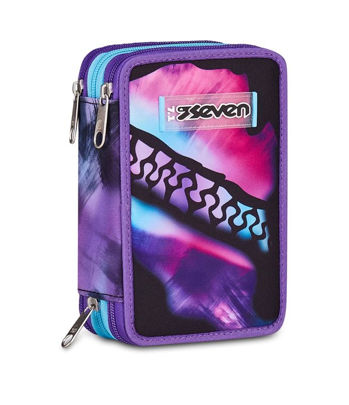 Astuccio 3 zip Seven “Pink Fusion” girl