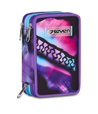Astuccio 3 zip Seven “Pink Fusion” girl