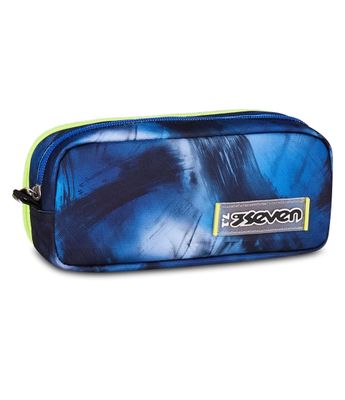 Seven bustona portapenne doppia "Blu Fusion" boy