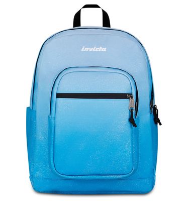 Zaino Invicta Jelek Shine Glitter Gradient Azzurro 38L