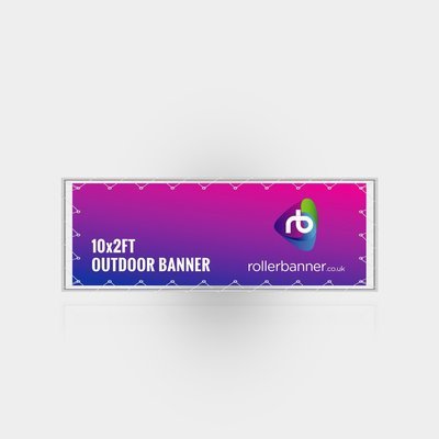 Outdoor PVC Banner 10x2ft (3050x610mm)