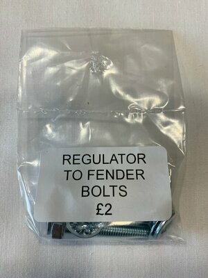 Regulator to Fender - Fixing Kit