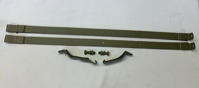 Fuel Tank Strap Set - Ford GPW - Scripted