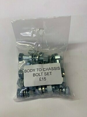 Body to Chassis - Fixing Kit