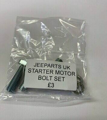 Starter Motor - Fixing Kit