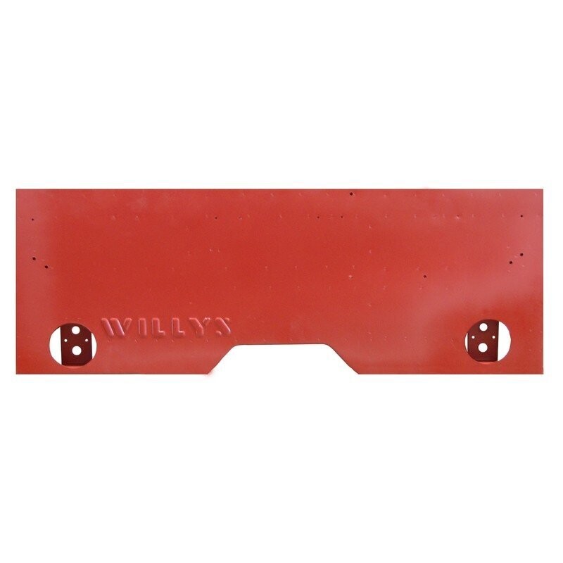 Rear Tail Panel  - Willys MB - Scripted