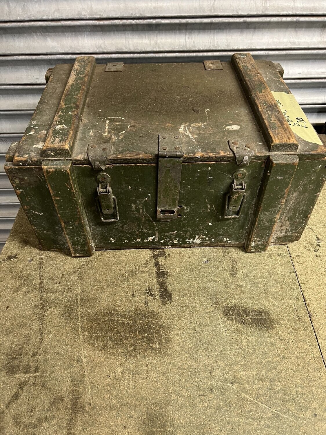 Wooden Ammo Box