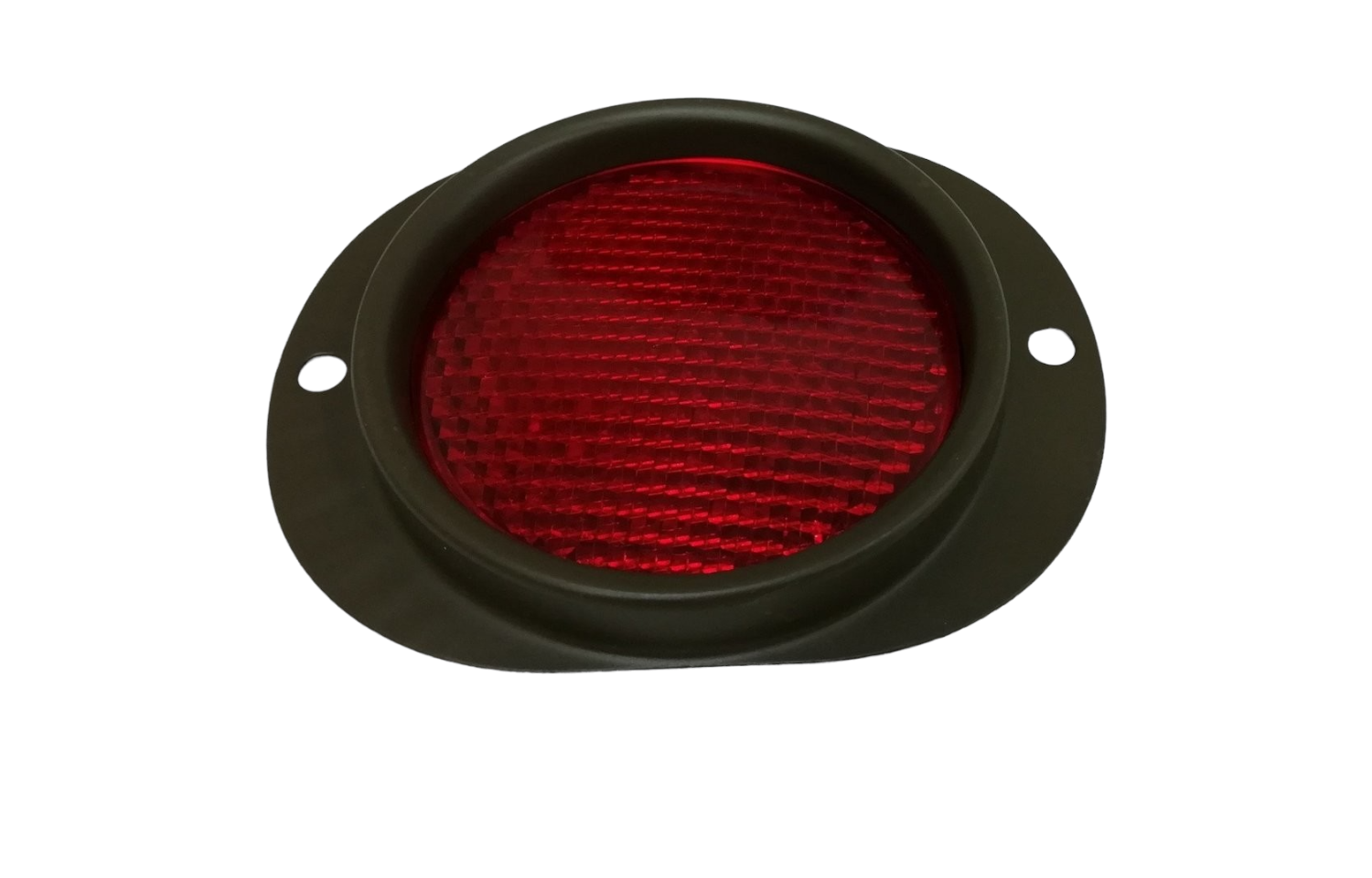 Oval Red Reflector