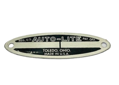 Auto-Lite - Starter Motor Plate