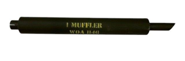 Round Exhaust Muffler
