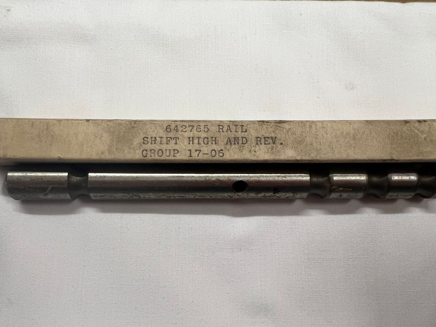 T90-Low and Reverse Shift Rail T90-Low and Reverse Shift Rail