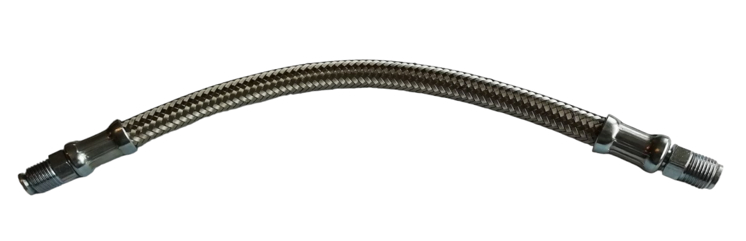 Short Braided Oil Hose