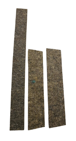 Felt Radiator Air Deflector Kit