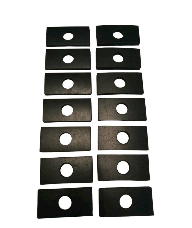 Rubber Body to Chassis Mount Pad Set