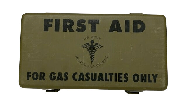 First Aid Box - For Gas Casualties First Aid Box - For Gas Casualties