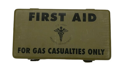 First Aid Box - For Gas Casualties First Aid Box - For Gas Casualties