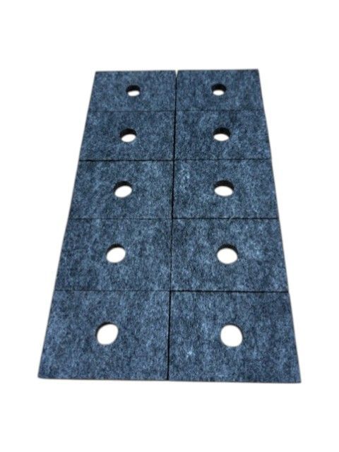 Felt Body to Chassis Mount Pad Set - Ford GPW