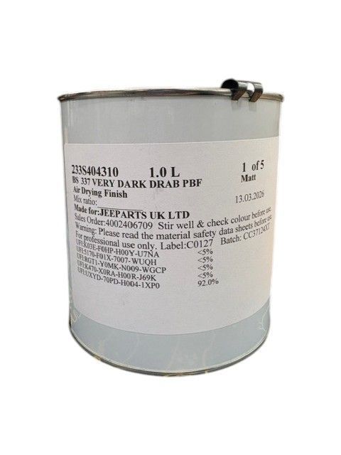 Very Dark Drab-Cromadex-1 Litre Very Dark Drab-Cromadex-1 Litre