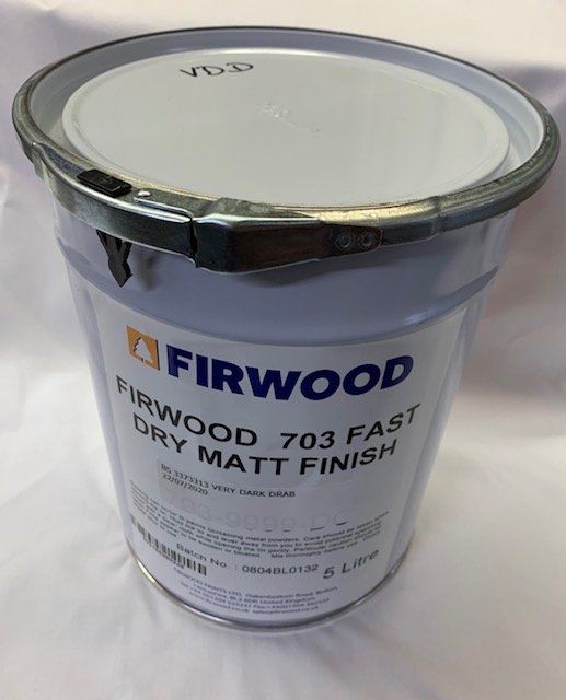 Very Dark Drab- Firwood- 5 LTR