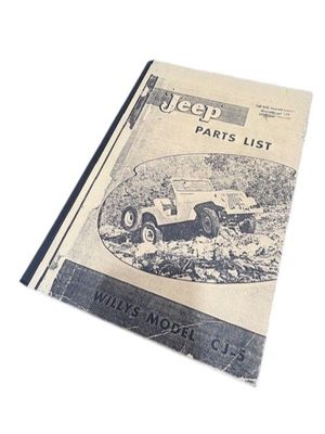 CJ-5 Parts List