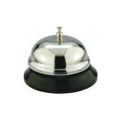 Reception Counter Bell Chrome