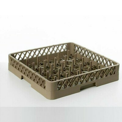 Dishwashing Rack with Pegs - 500 x 500 x 100mm
