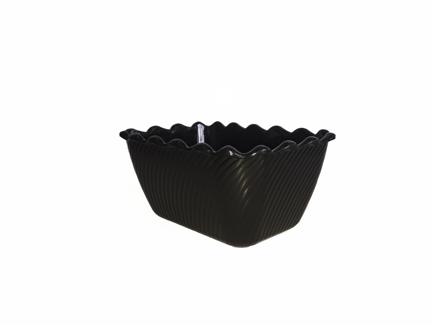Scallop Bowl Small Black