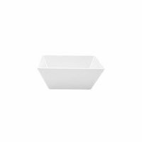 White Melamine Square Bowl 300mm