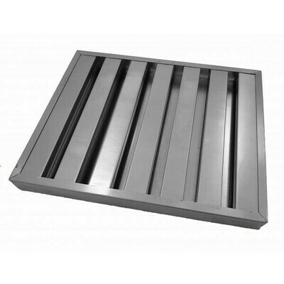 Aluminium Baffle Filter - 395mm X 495mm X 45mm